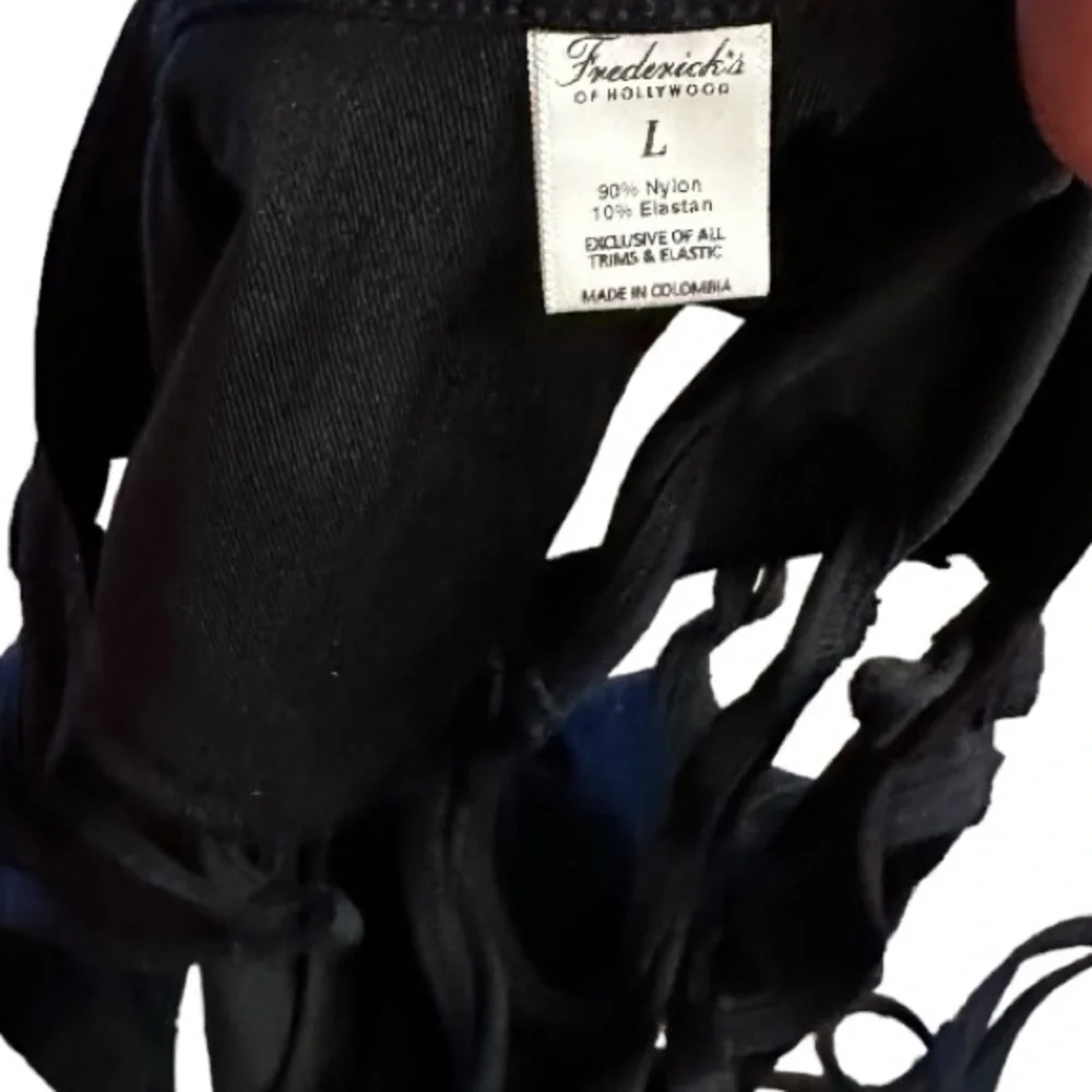 Frederick's of Hollywood Black One Piece Bathing Suit - Picture 6 of 7